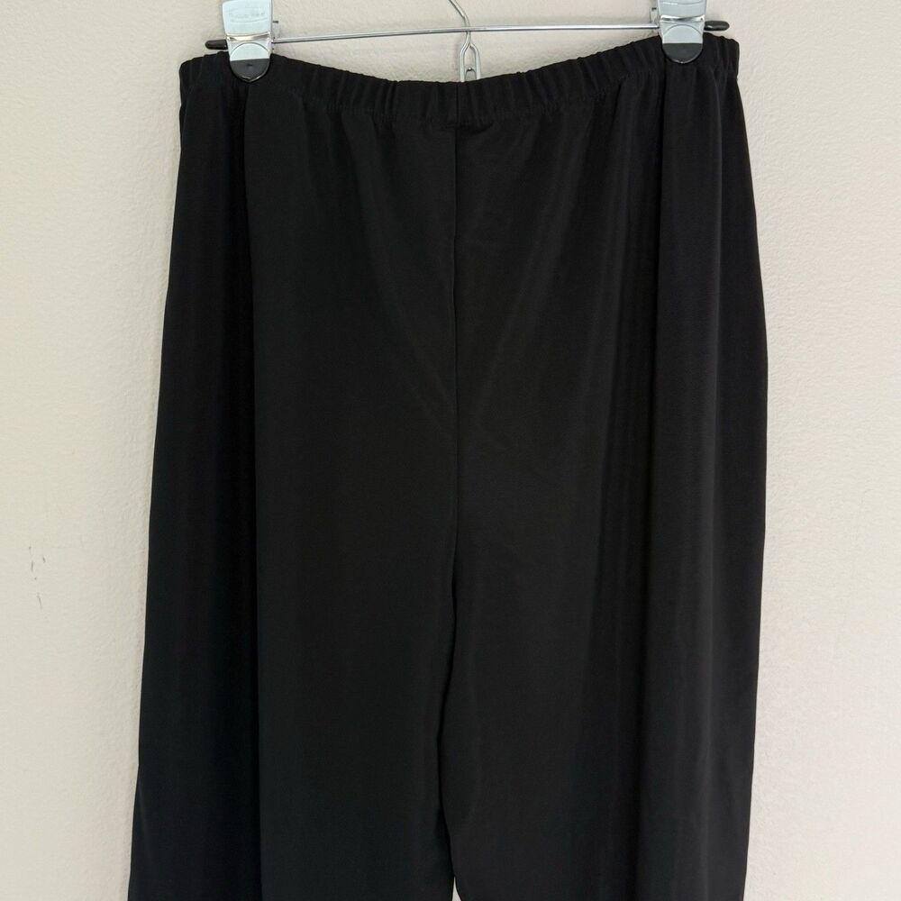 Susan Graver Essentials Lustra Knit Petite Skinny Pant A7933 USA  Black SZ XL P - Picture 3 of 10